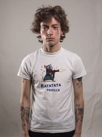 Model traegt Ratatata T-Shirt